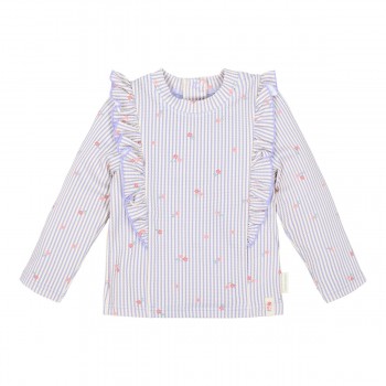 Bluza de inot cu maneca lunga cu protectie UV 40+ - Dreamy Stripes - Little Dutch
