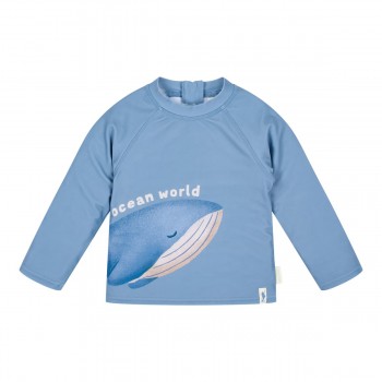 Bluza de inot cu maneca lunga cu protectie UV 40+ - Ocean Blue - Little Dutch