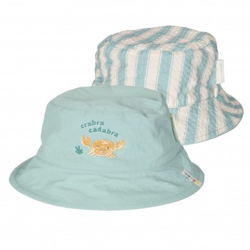Palarie bucket de soare reversibila - Ocean Breeze - Little Dutch
