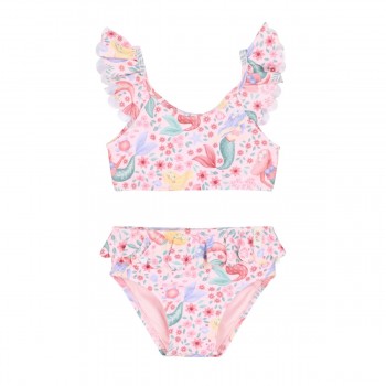 Costum de baie in 2 piese cu volane - Dreamy Mermaid - Little Dutch