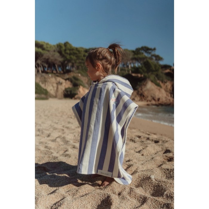 Poncho de plaja - Dreamy Purple - Little Dutch