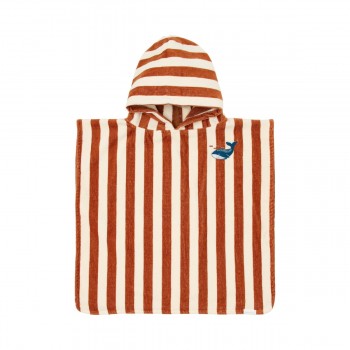 Poncho de plaja - Ocean World Brown - Little Dutch