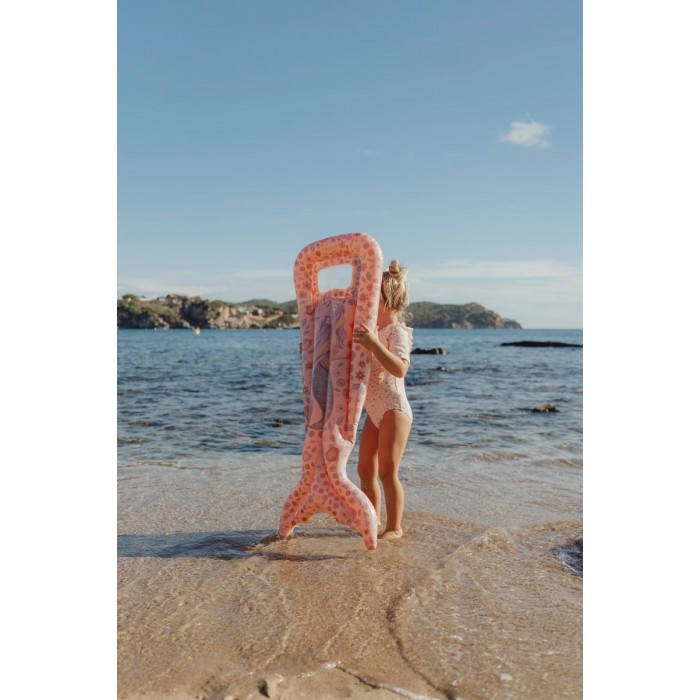 Saltea gonflabila pentru piscina in forma de coada de sirena - Dreamy Mermaid - Little Dutch