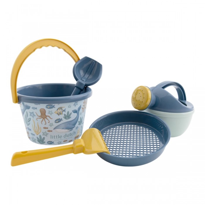 Jucarii pentru plaja - 5 piese - Ocean World - Little Dutch