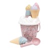Set de jucarii pentru plaja - Forme de Inghetata - 14 piese - Dreamy Mermaid - Little Dutch