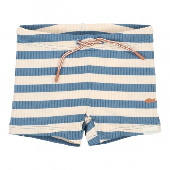 Sort de baie - Ocean Blue Stripes - Little Dutch