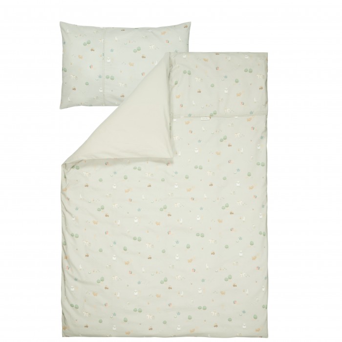 Lenjerie pentru patut - 100 x 140 cm - Little Farm - Little Dutch