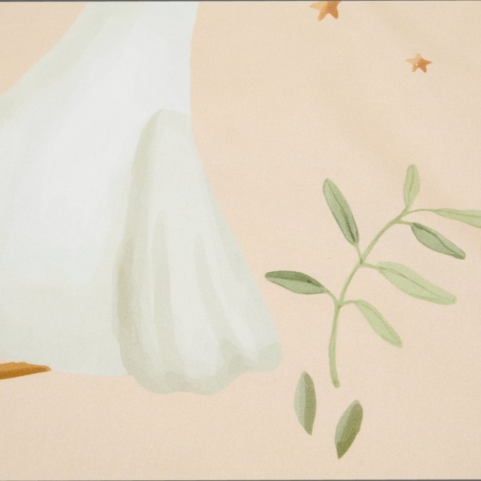 Lenjerie din bumbac organic pentru patut - 140 x 110 cm - Little Goose - Little Dutch