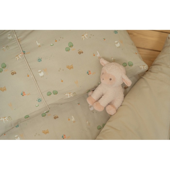 Cearsaf cu elastic pentru patut - Little Farm - Little Dutch