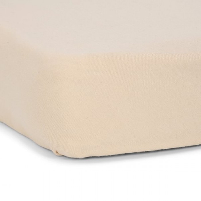 Cearsaf cu elastic din bumbac organic - Pure Soft Beige - Little Dutch Cearsaf cu elastic din bumbac organic - Pure Soft Beige - Little Dutch