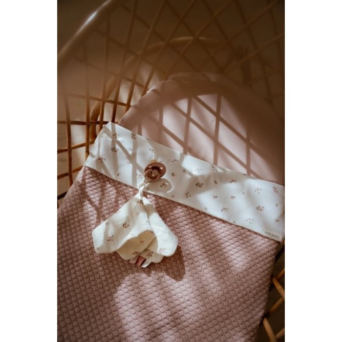 Cearsaf cu elastic din bumbac organic - Pure Blossom - Little Dutch Cearsaf cu elastic din bumbac organic - Pure Blossom - Little Dutch