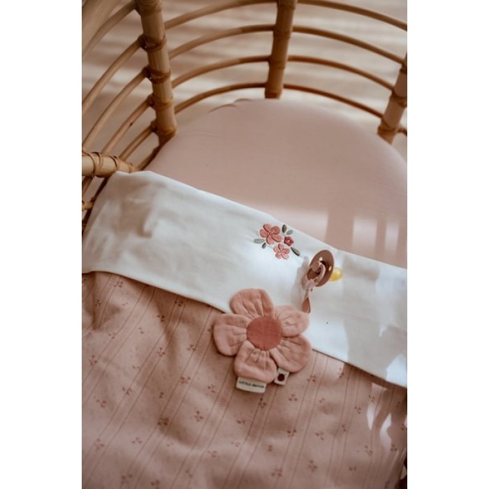 Cearsaf cu elastic din bumbac organic - Pure Blossom - Little Dutch Cearsaf cu elastic din bumbac organic - Pure Blossom - Little Dutch