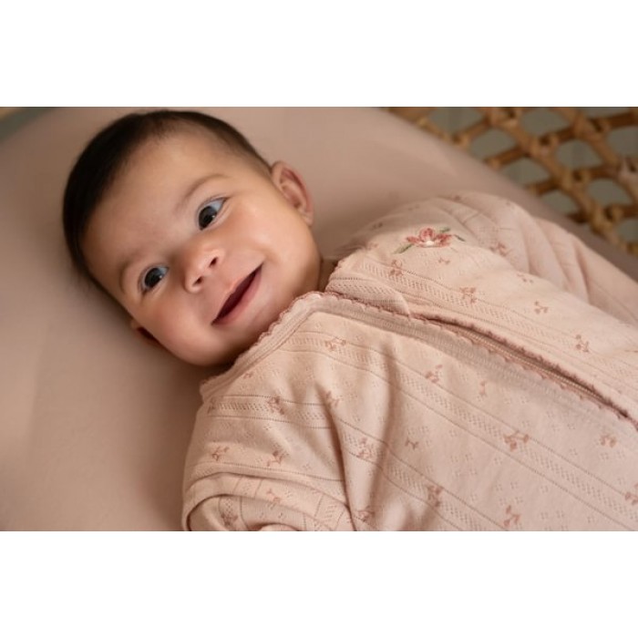 Cearsaf cu elastic din bumbac organic - Pure Blossom - Little Dutch Cearsaf cu elastic din bumbac organic - Pure Blossom - Little Dutch