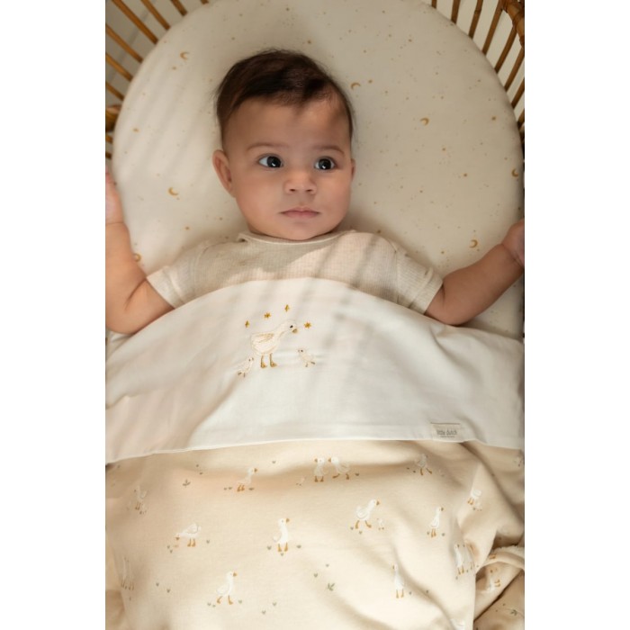 Cearsaf cu elastic din bumbac organic - Moon and Stars - Little Dutch Cearsaf cu elastic din bumbac organic - Moon and Stars - Little Dutch