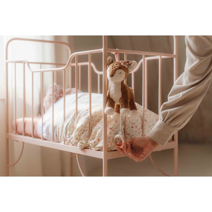 Patura din bumbac organic dublata cu plus - 70 x 100 - Fairy Wonders - Little Dutch