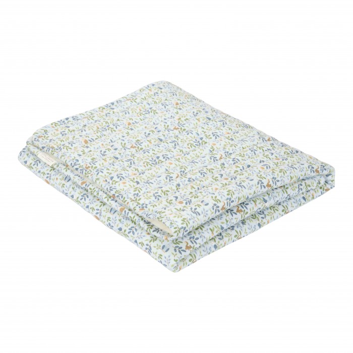 Paturica reversibila din bumbac organic - 70 x 100 cm -  Adventure & Forest Treasures - Little Dutch