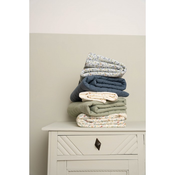 Paturica reversibila din bumbac organic - 70 x 100 cm -  Adventure & Forest Treasures - Little Dutch