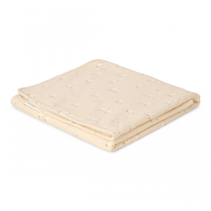 Patura dublata din bumbac organic dublata cu plus - Little Goose - Little Dutch