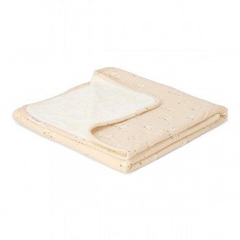 Patura dublata din bumbac organic dublata cu plus - Little Goose - Little Dutch