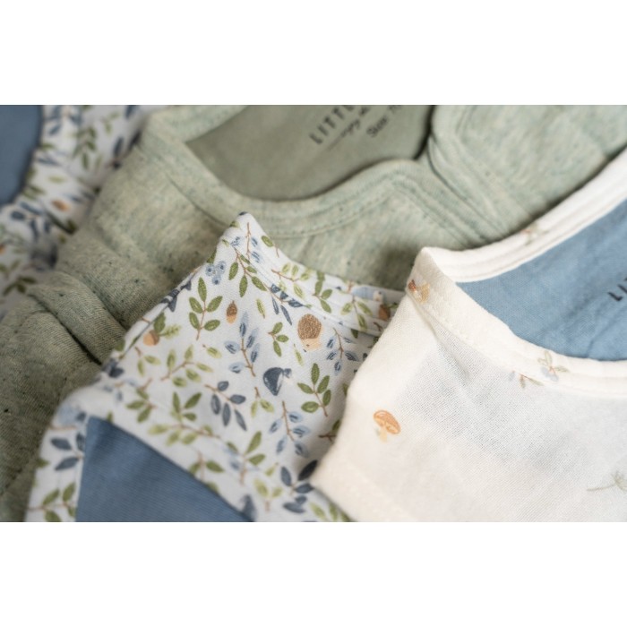 Sac de dormit pentru vara din muselina de bumbac organic -  Forest Adventures - Little Dutch