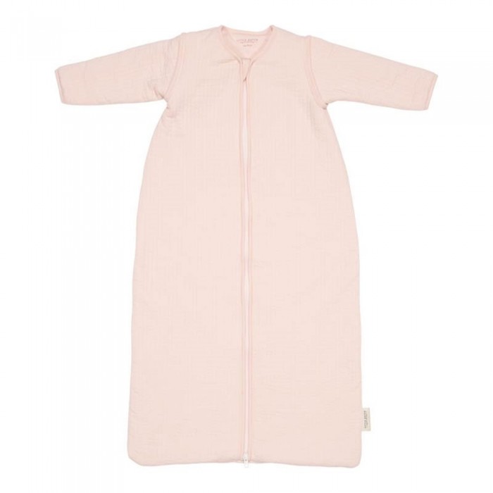 Sac de dormit cu maneci detasabile - Pure Soft Pink - Little Dutch