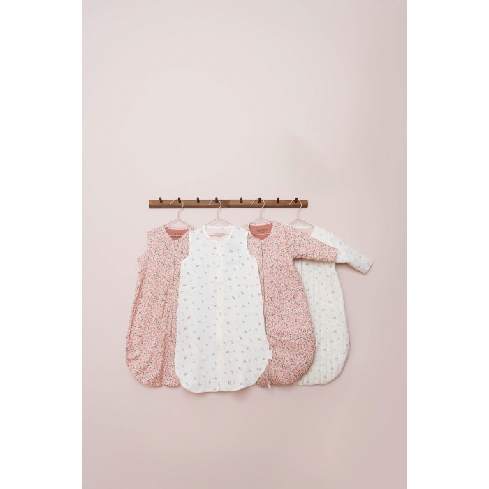 Sac de dormit pentru vara din muselina de bumbac organic - Fairy Floral - Little Dutch