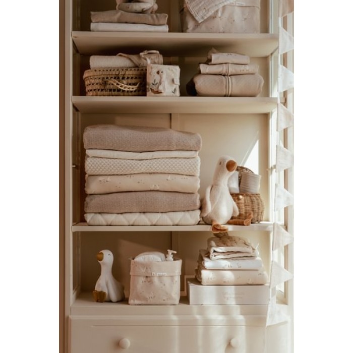 Patura matlasata din bumbac organic - Pure Soft White - Little Dutch Patura matlasata din bumbac organic - Pure Soft White - Little Dutch