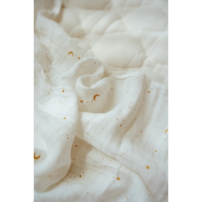 Patura matlasata din bumbac organic - Pure Soft White - Little Dutch Patura matlasata din bumbac organic - Pure Soft White - Little Dutch