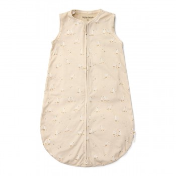 Sac de dormit din bumbac organic fara maneci pentru vara - Little Goose - Little Dutch