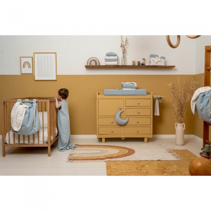 Sac pentru depozitare - Pure Soft Blue - Little Dutch