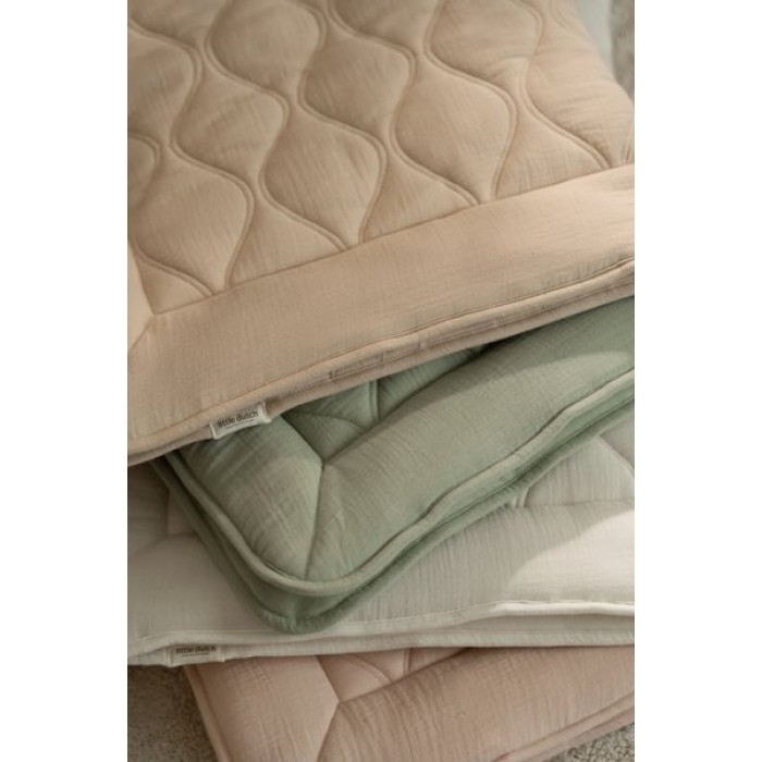 Salteluta matlasata pentru joaca din bumbac organic - 80x100 cm - Pure Sage - Little Dutch Salteluta matlasata pentru joaca din bumbac organic - 80x100 cm - Pure Sage - Little Dutch