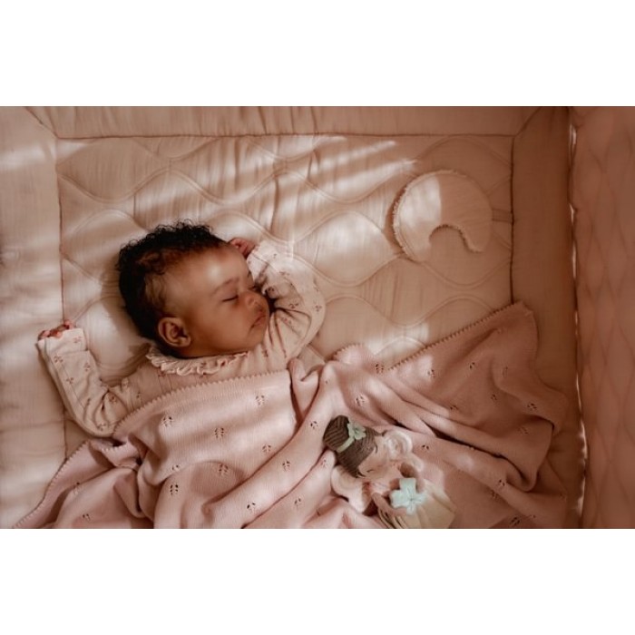 Salteluta matlasata pentru joaca din bumbac organic - 80x100 cm - Pure Blossom - Little Dutch Salteluta matlasata pentru joaca din bumbac organic - 80x100 cm - Pure Blossom - Little Dutch