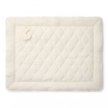 Salteluta matlasata pentru joaca din bumbac organic - 80x100 cm - Pure Soft White - Little Dutch Salteluta matlasata pentru joaca din bumbac organic - 80x100 cm - Pure Soft White - Little Dutch