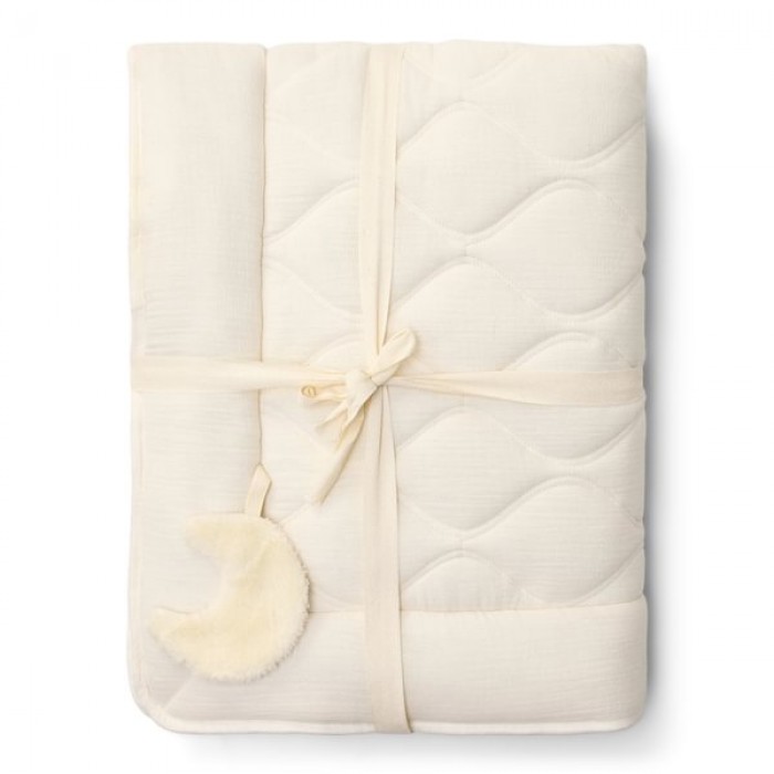 Salteluta matlasata pentru joaca din bumbac organic - 80x100 cm - Pure Soft White - Little Dutch Salteluta matlasata pentru joaca din bumbac organic - 80x100 cm - Pure Soft White - Little Dutch