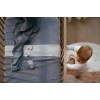 Suport pentru suzeta din bumbac organic - Owl - Forest Friends - Little Dutch