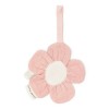 Suport pentru suzeta din bumbac organic - Flower - Fairy Garden - Little Dutch