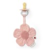 Suport pentru suzeta din bumbac organic - Flower - Fairy Garden - Little Dutch
