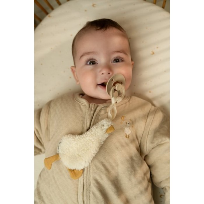 Suport pentru suzeta din bumbac organic - Little Goose - Little Dutch