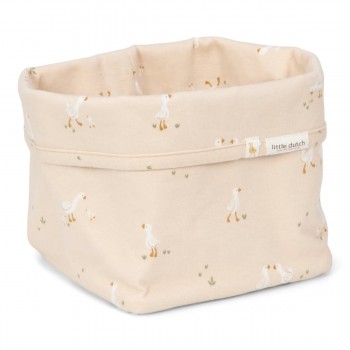 Cos de depozitare tricotat din bumbac organic - 15 x 15 - Little Goose - Little Dutch