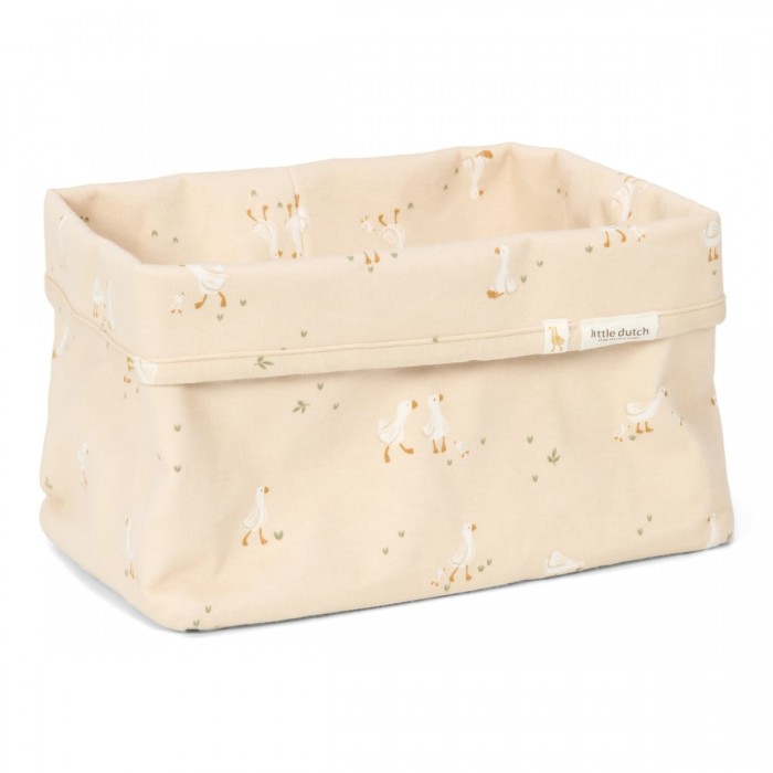 Cos de depozitare tricotat din bumbac organic - 25 x 15 - Little Goose - Little Dutch Cos de depozitare tricotat din bumbac organic - 25 x 15 - Little Goose - Little Dutch
