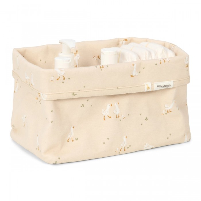 Cos de depozitare tricotat din bumbac organic - 25 x 15 - Little Goose - Little Dutch Cos de depozitare tricotat din bumbac organic - 25 x 15 - Little Goose - Little Dutch