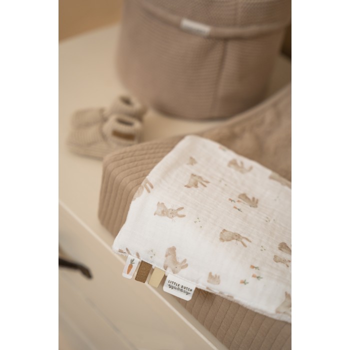 Husa pentru salteluta pentru schimbat scutece - Pure Beige - Little Dutch