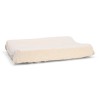 Husa din bumbac organic pentru salteluta de infasat - Pure Soft Beige - Little Dutch