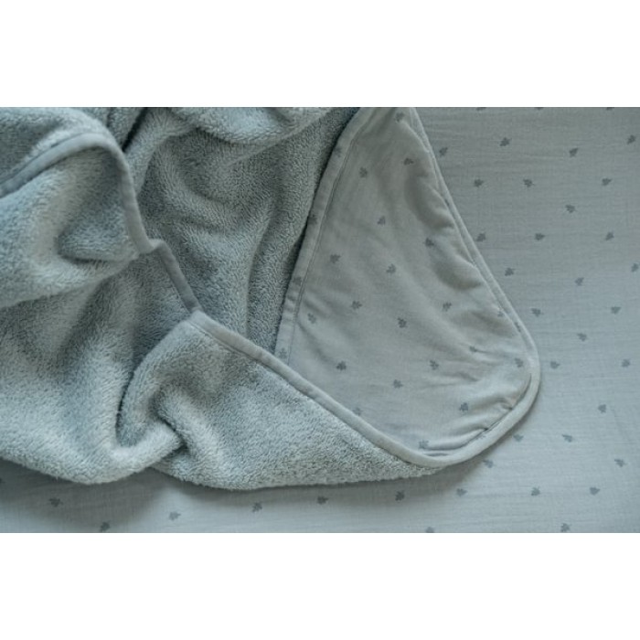 Husa din bumbac organic pentru salteluta de infasat - Pure Denim Blue - Little Dutch Husa din bumbac organic pentru salteluta de infasat - Pure Denim Blue - Little Dutch