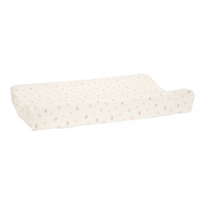 Husa pentru salteluta pentru schimbat scutece din muselina de bumbac organic - Fairy Garden - Little Dutch