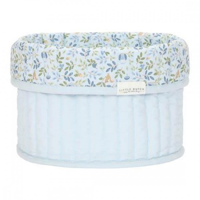 Cos de depozitare rotund matlasat pentru comoda de infasat - Forest Adventures - Little Dutch