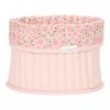 Cos de depozitare rotund matlasat pentru comoda de infasat - Fairy Floral - Little Dutch