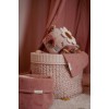Cos de depozitare rotund matlasat pentru comoda de infasat - Fairy Floral - Little Dutch