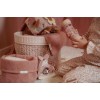Cos de depozitare rotund matlasat pentru comoda de infasat - Fairy Floral - Little Dutch