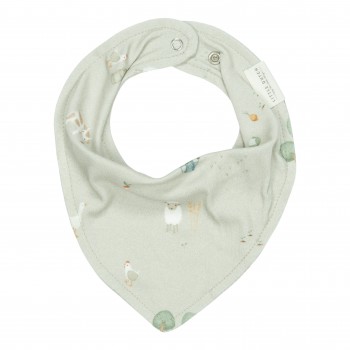 Baveta bandana dublata din bumbac - Little Farm - Little Dutch Baveta bandana dublata din bumbac - Little Farm - Little Dutch